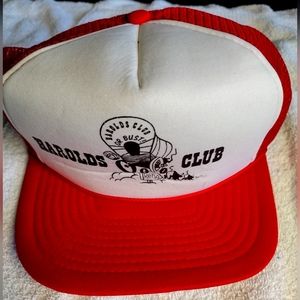 HAROLDS CLUB vintage truckers hat